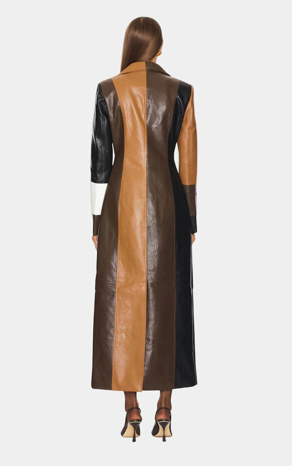 Livia | Manteau en cuir classique