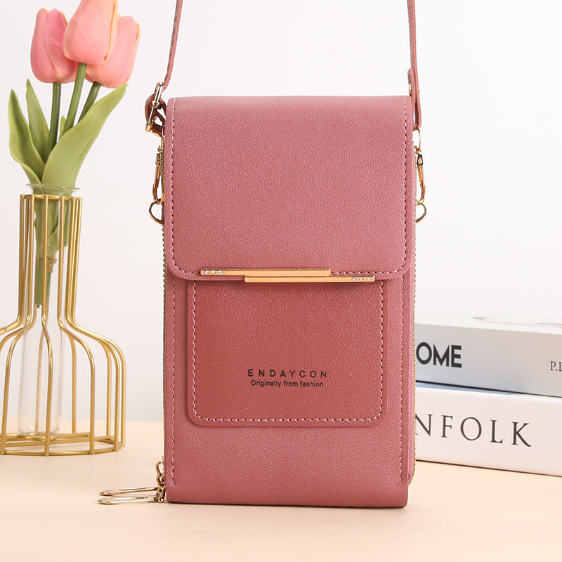 Lisa - Stylish Mobile Phone Messenger Bag with Touch Screen