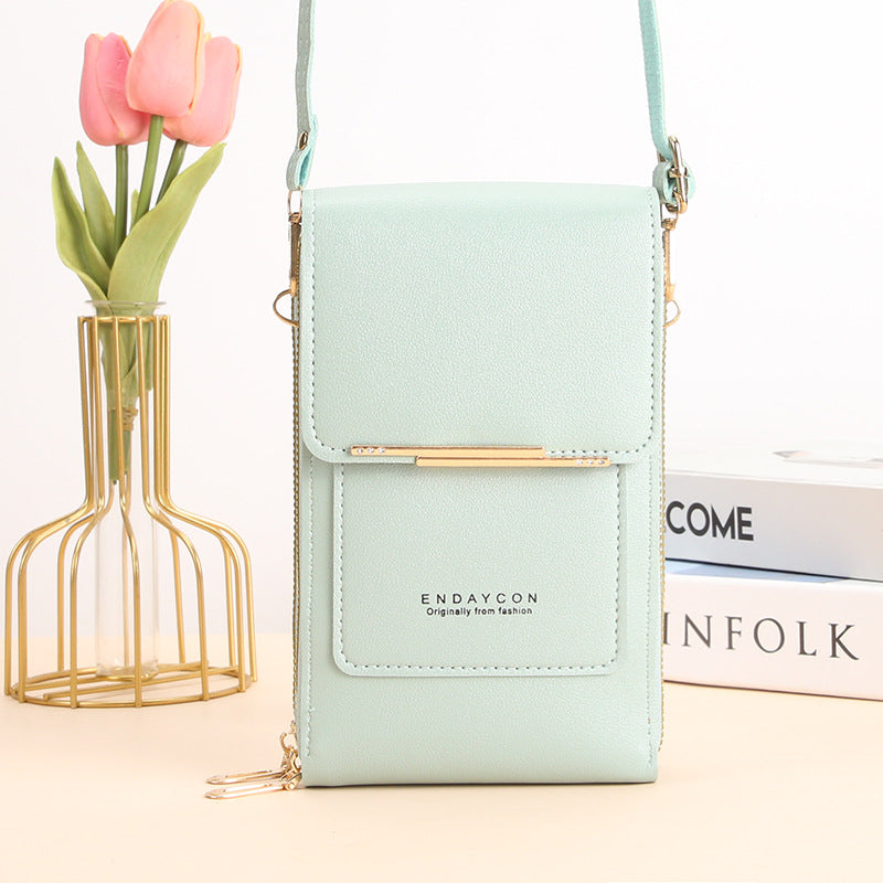 Lisa - Stylish Mobile Phone Messenger Bag with Touch Screen