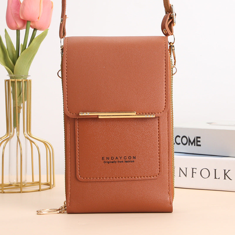 Lisa - Stylish Mobile Phone Messenger Bag with Touch Screen