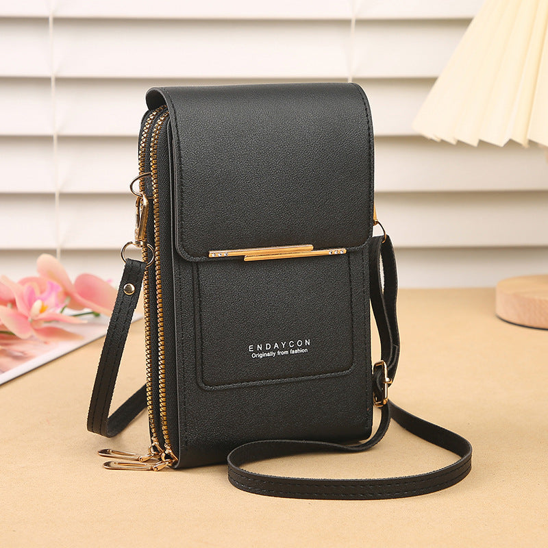 Lisa - Stylish Mobile Phone Messenger Bag with Touch Screen