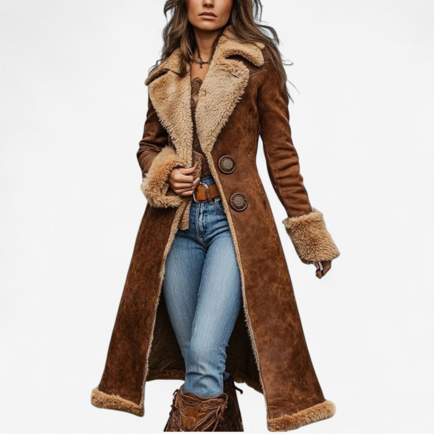 Elisabeth | Elegant Long Winter Coat