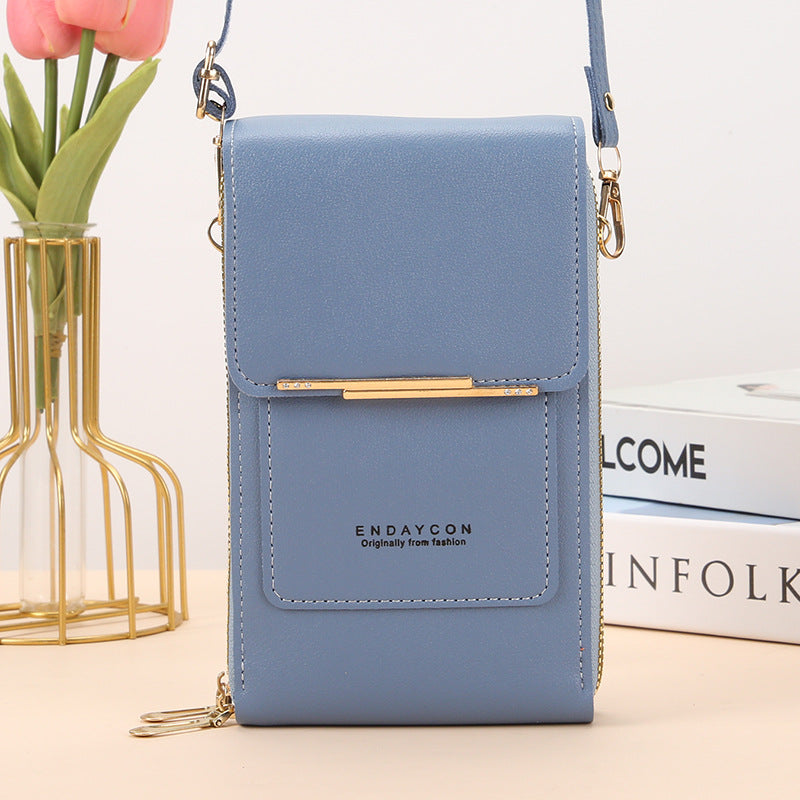 Lisa - Stylish Mobile Phone Messenger Bag with Touch Screen