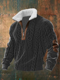 Andrew – Winter Sherpa Knit Half Zip