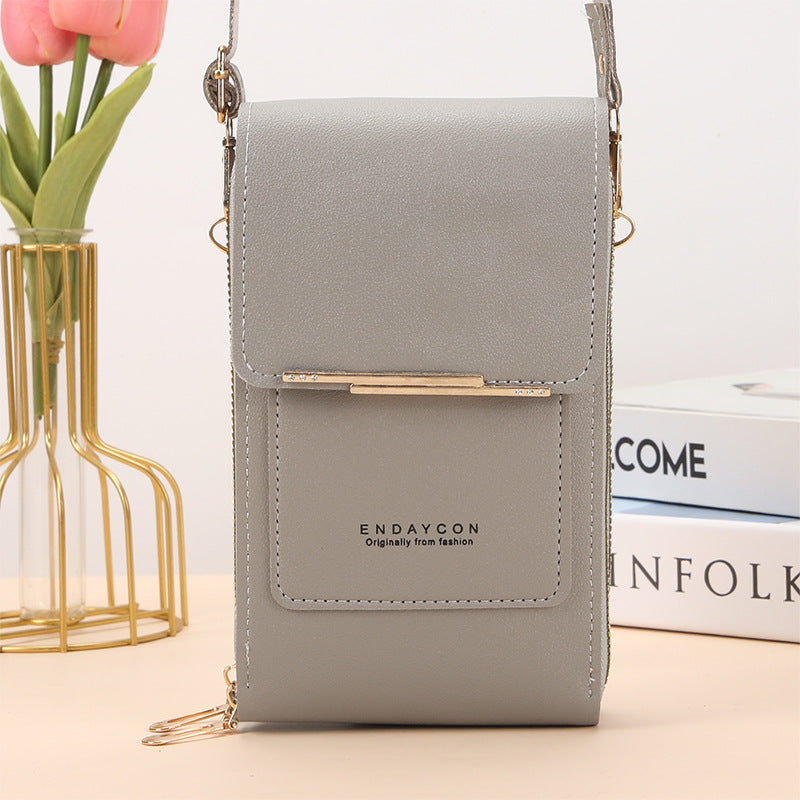 Lisa - Stylish Mobile Phone Messenger Bag with Touch Screen