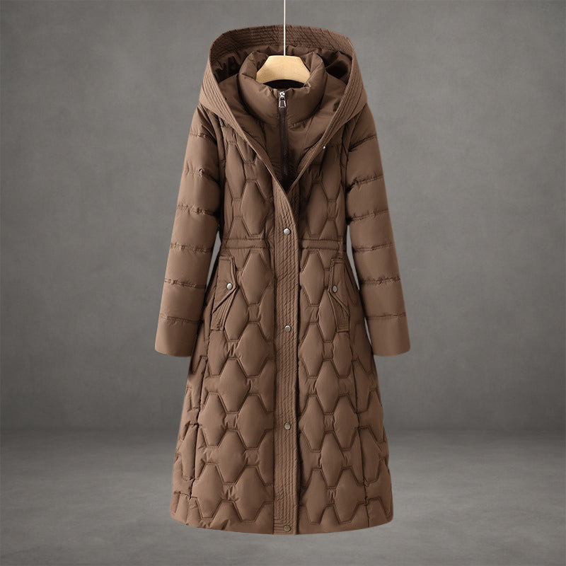 Ise | Longline Hooded Down Coat