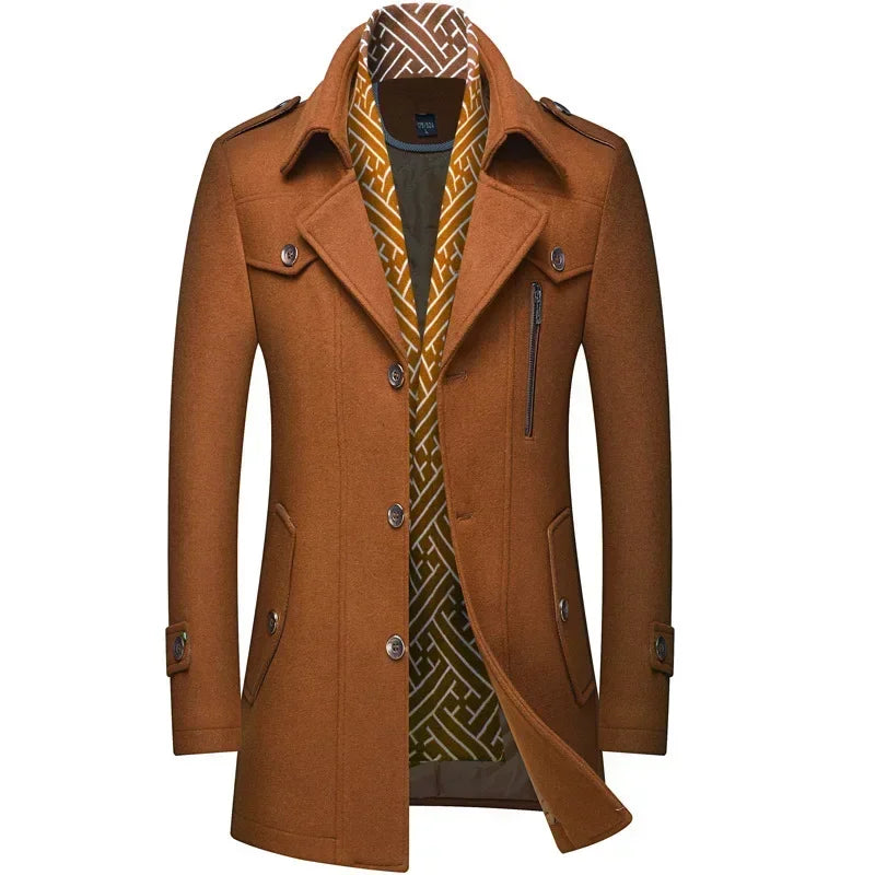 Aberdeen Premium Tailored Wool Coat