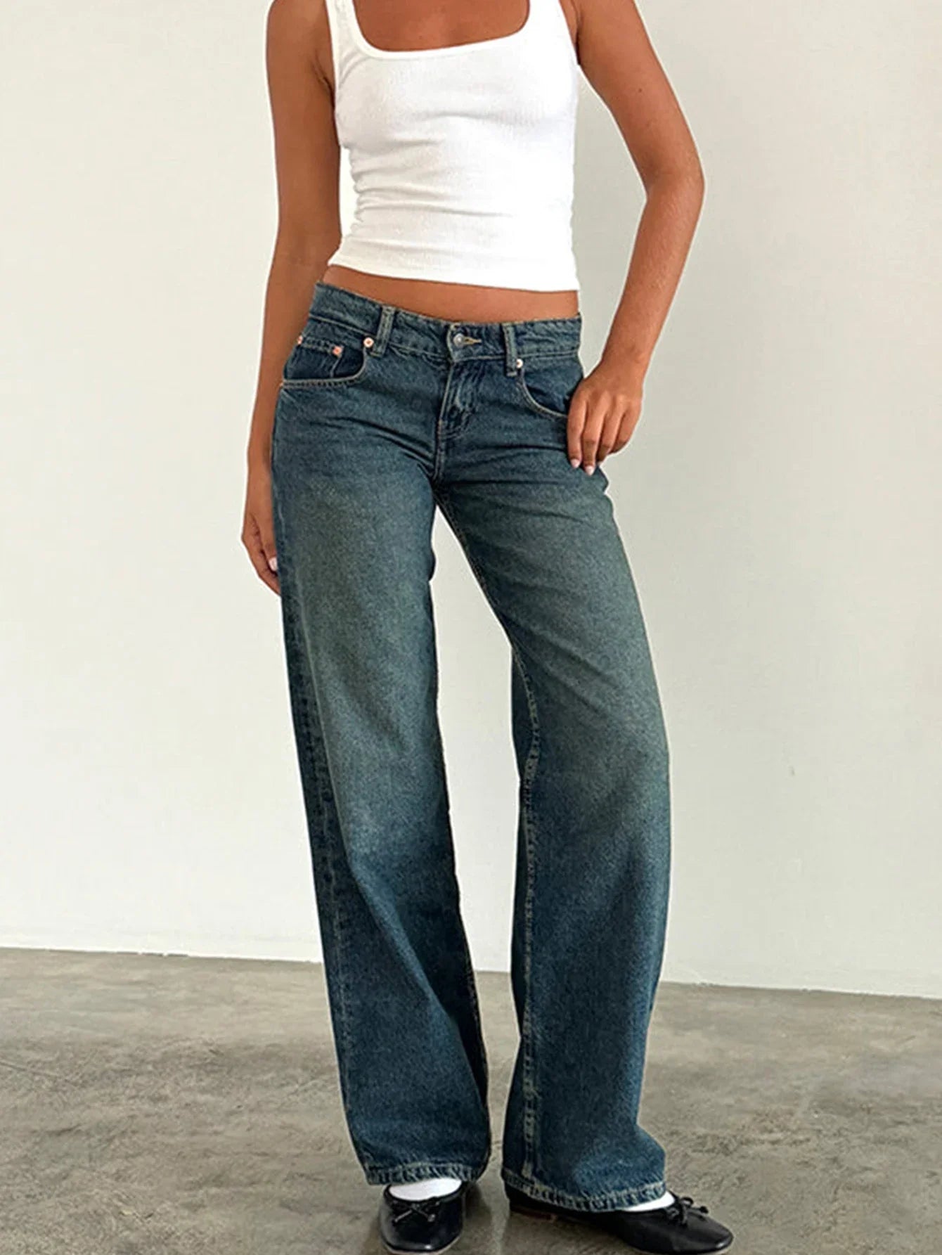 SYLVAINE™ – Vintage Casual Jeans