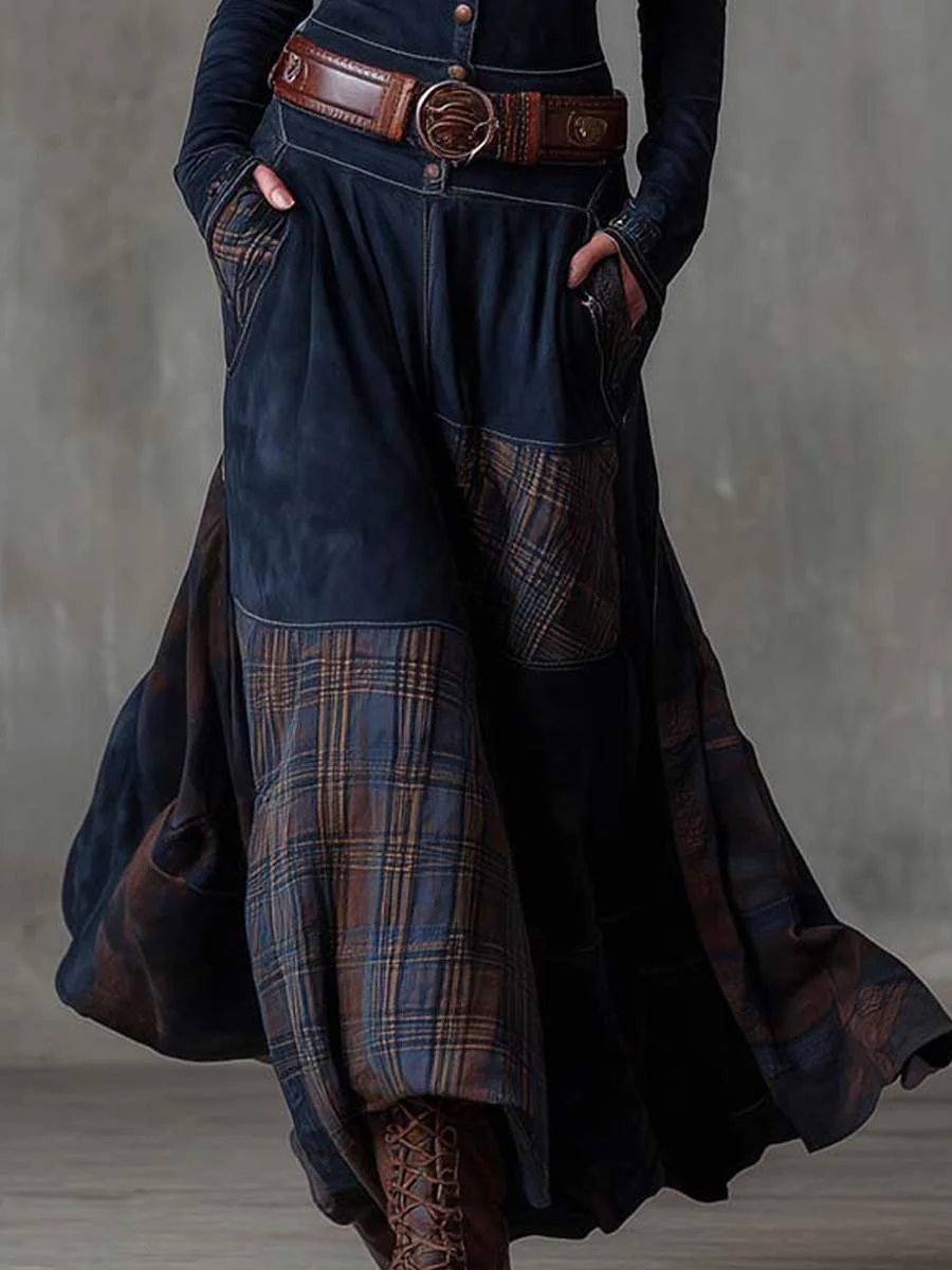 Indy | Suede Dress with Belt Detail
