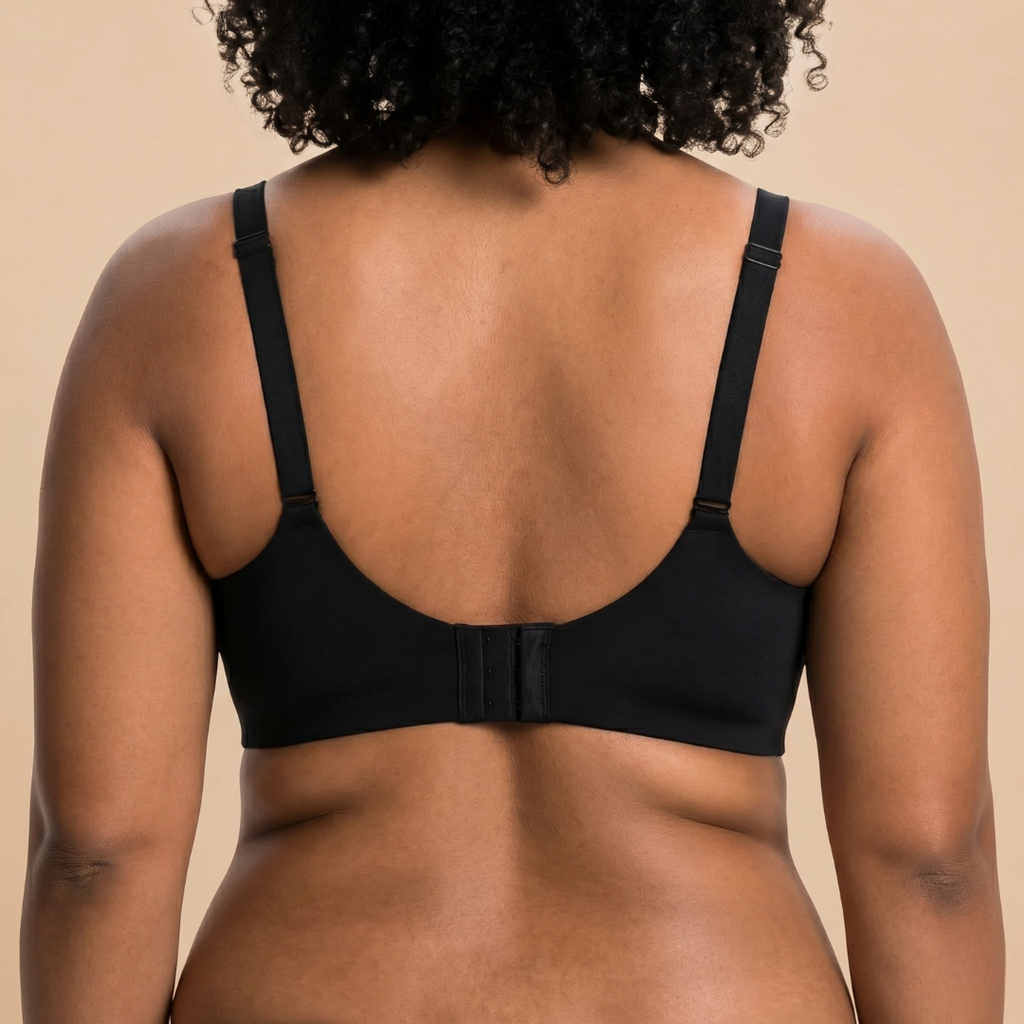 Jelly Wireless Seamless Deep-V Push-Up Bra