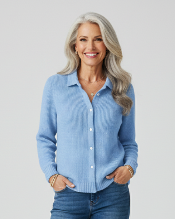 Ivy | Classic Knit Button Cardigan