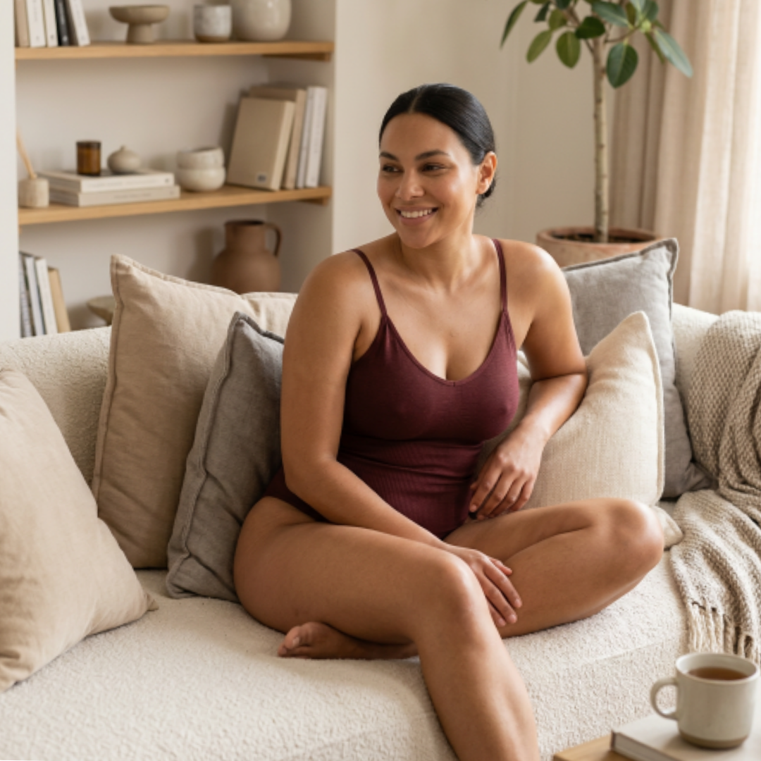 LEVRE Smooth Bodysuit Nude