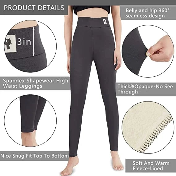 Lillian Fleece-Lined Winter Leggings