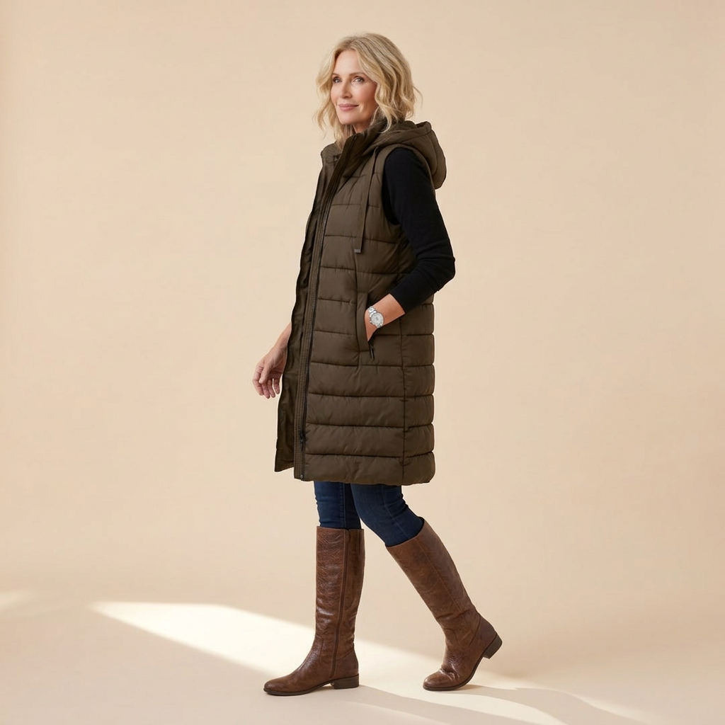 Long Puffer Vest