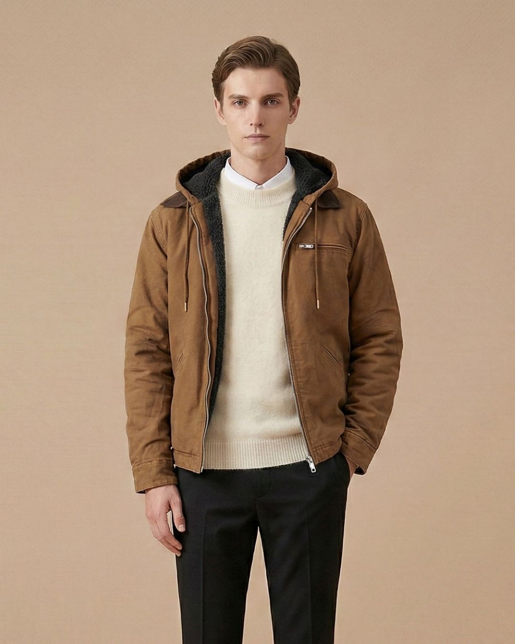 Bruno | Warm Jacket with Fleece