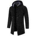 Men’s Premium Slim Fit Hoodie Long Coat