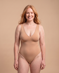 LEVRE Postpartum Shapewear V-Neck Bodysuit