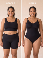 LEVRE Shapewear V-Neck Bodysuit