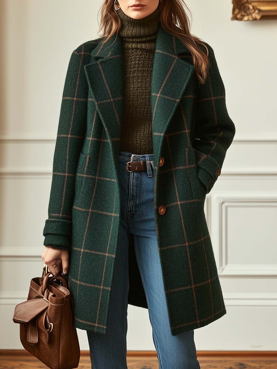 Sofie | Classic Checked Coat