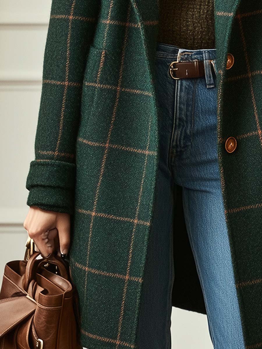 Sofie | Classic Checked Coat