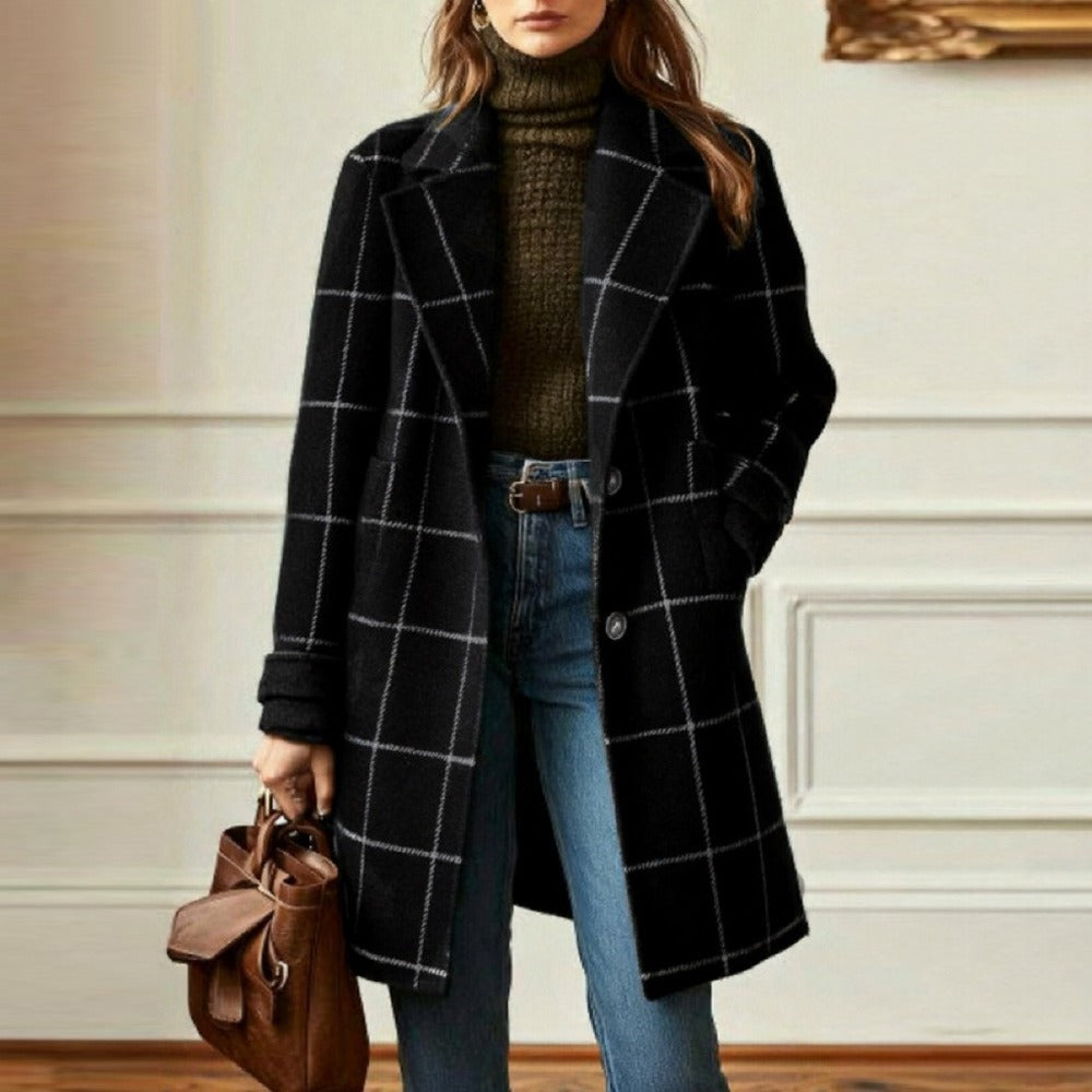 Sofie | Classic Coat Black