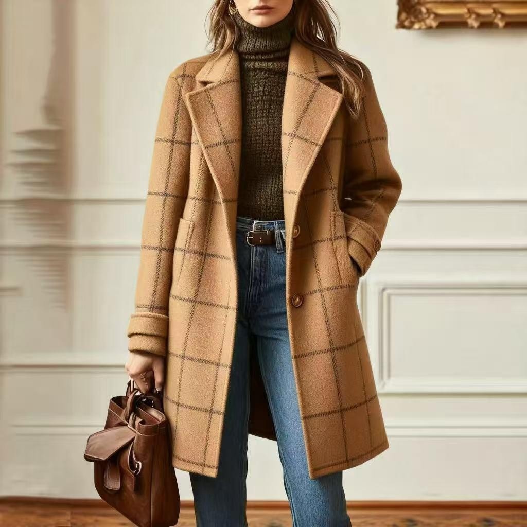 Sofie | Classic Coat Brown
