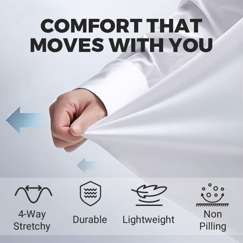 Tim - Wrinkle-Free Button-Down Shirt