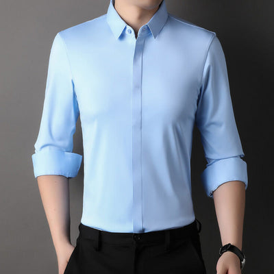 Tim - Wrinkle-Free Button-Down Shirt