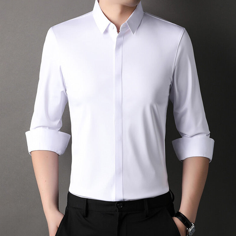 Tim - Wrinkle-Free Button-Down Shirt
