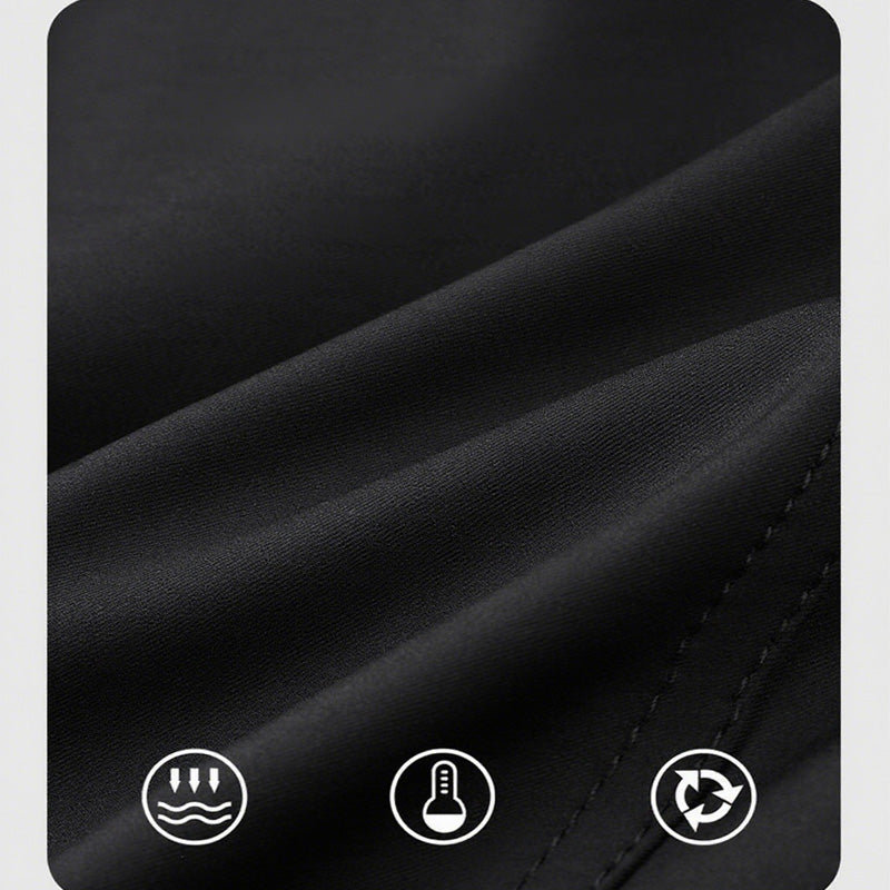 Henry - Men's Medium-Length Trench Coat with Detachable Inner