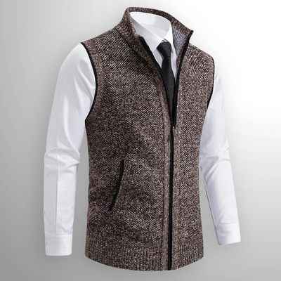Harry Full-Zip Sweater Vest